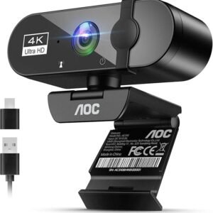 A wide gaze in a narrow world: the AOC 4K webcam and the theater of remote presence