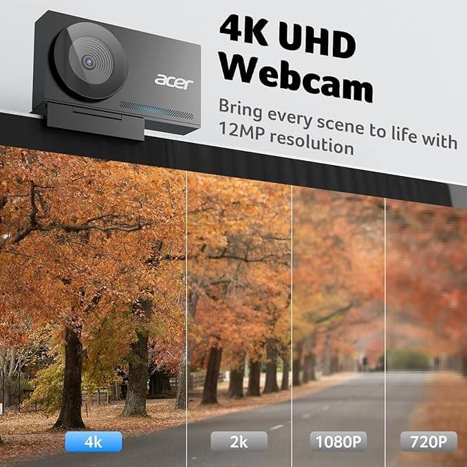 Cold metal, sharp eyes: the Acer 4K webcam and the discipline of being seen well - Image 3